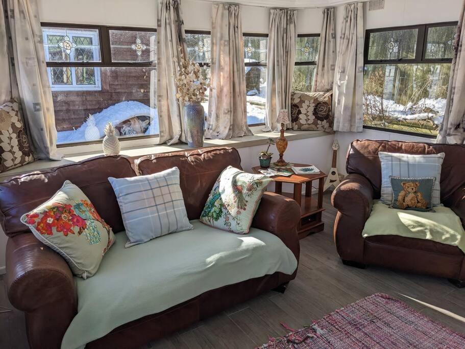 Ferny Roost Cabin. Wrexham Ngoại thất bức ảnh